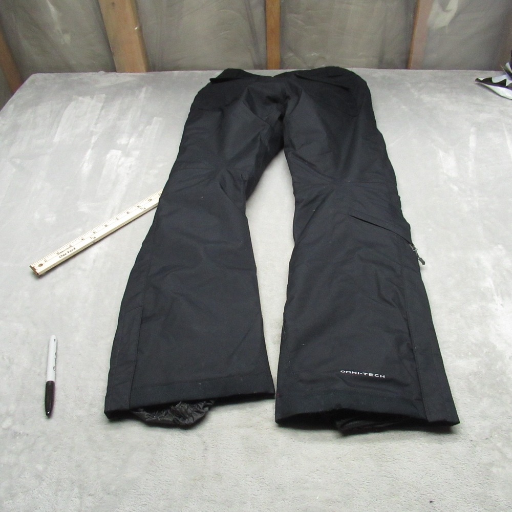 Columbia Snow Pants Womens XS Black Bugaboo Omni Heat Thermal Insulated 28x30 - Picture 10 of 13